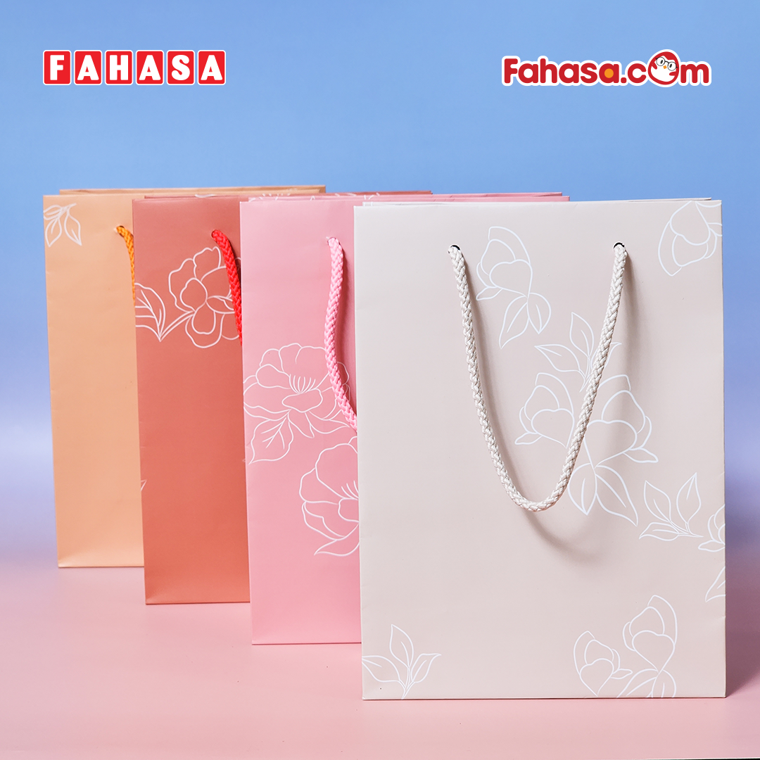 Túi Đựng Quà Camellia - Almond - 25 x 22 x 8 cm - The Sun 02