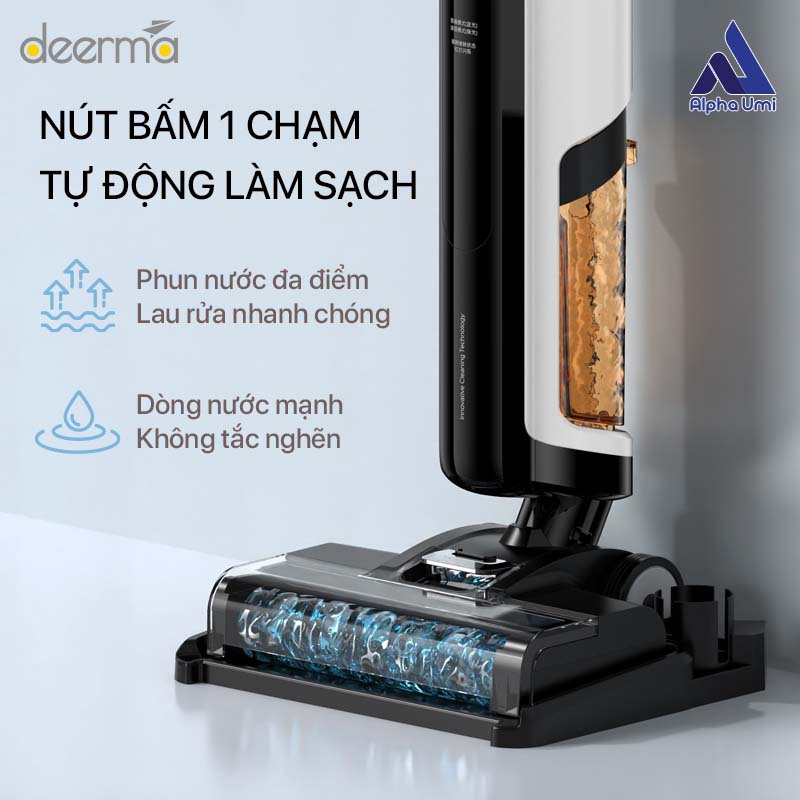 Máy Hút Bụi Lau Sàn Không Dây Đa Năng Deerma VX100 - Hàng Nhập Khẩu