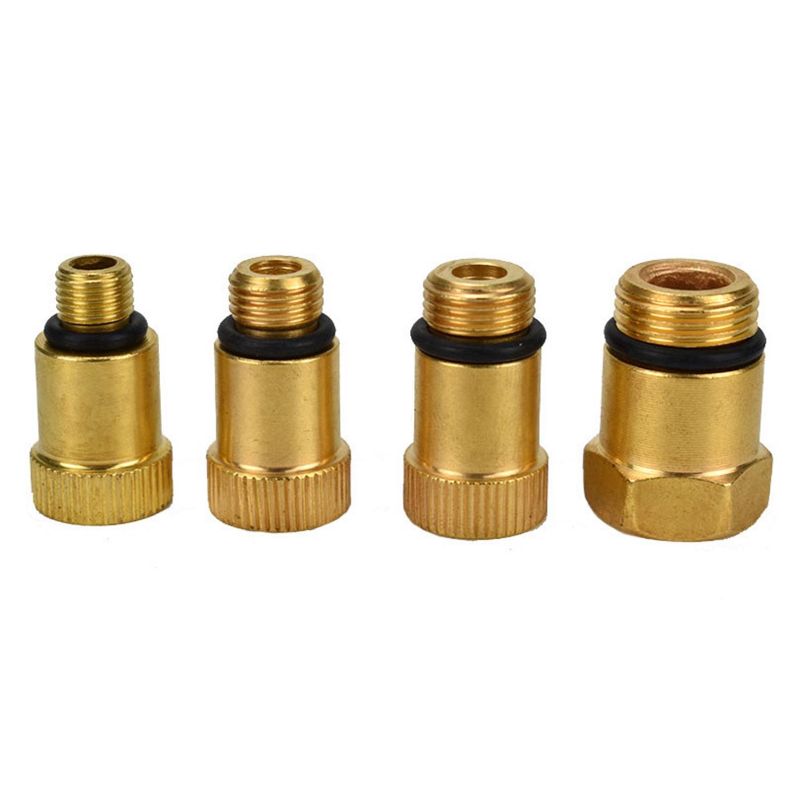 Set of 8 Petrol Engine Cylinder Compression Tester Tool 0-300 PSI Hardware