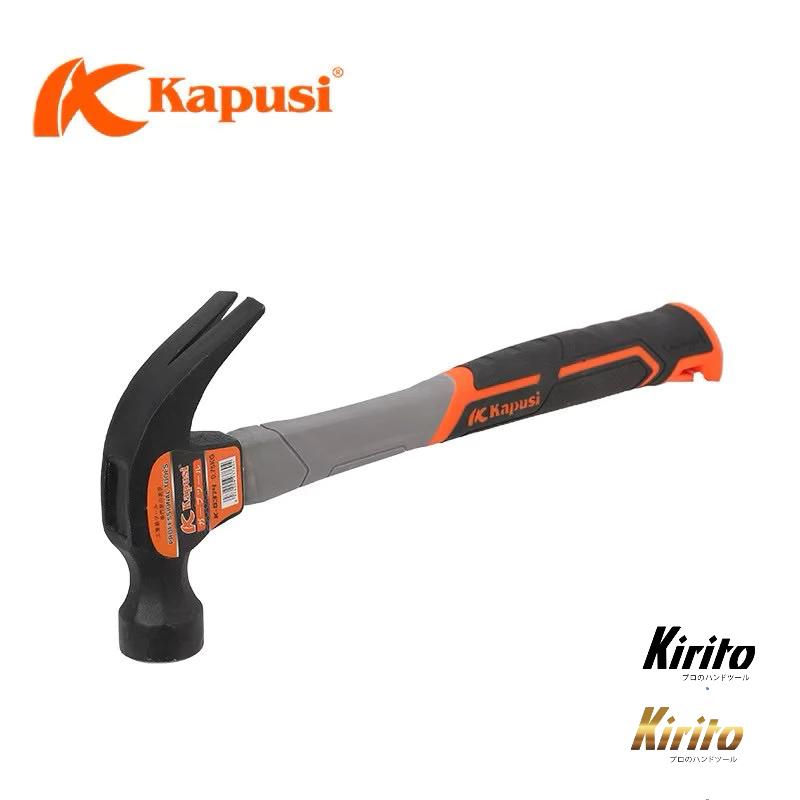 Búa Đinh Kapusi Nhật Bản – Búa Sừng Dê Đầu Nặng 250g / 500g / 750g – Cán Nhựa Chống Trượt, Bền Chắc