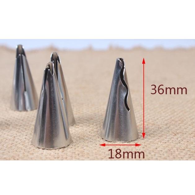 Đui Bắt Kem Làm Bánh Sinh Nhật Hình Váy Búp Bê Combo 6 Đuôi Bắt Kem Tặng Kèm Đầu Nối Và Túi Bơm Kem Cao Cấp - CBDUIVAY9P