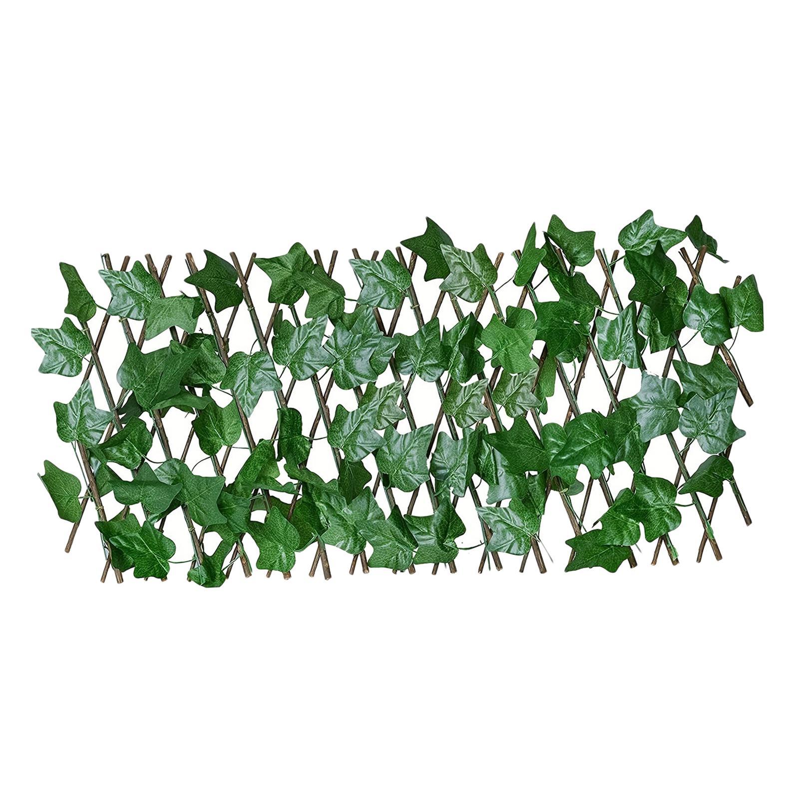 Faux Ivy Fencing Panel Vine Fence Fence Privacy Screen for Balcony Home Yard
