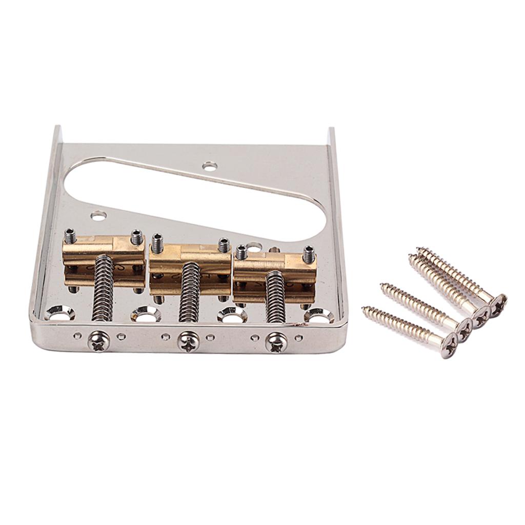 Vintage Phong Cách Cố Định Đàn Guitar Điện Cầu Đồng Yên Ngựa TL Cầu