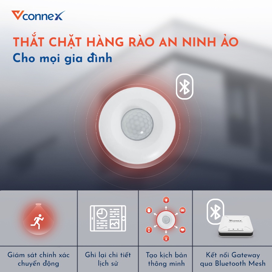 Cảm Biến Chuyển Động Vconnex - Bền Đẹp