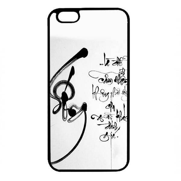 Ốp lưng cho iPhone 6s Plus thư pháp 35 - Hàng chính hãng