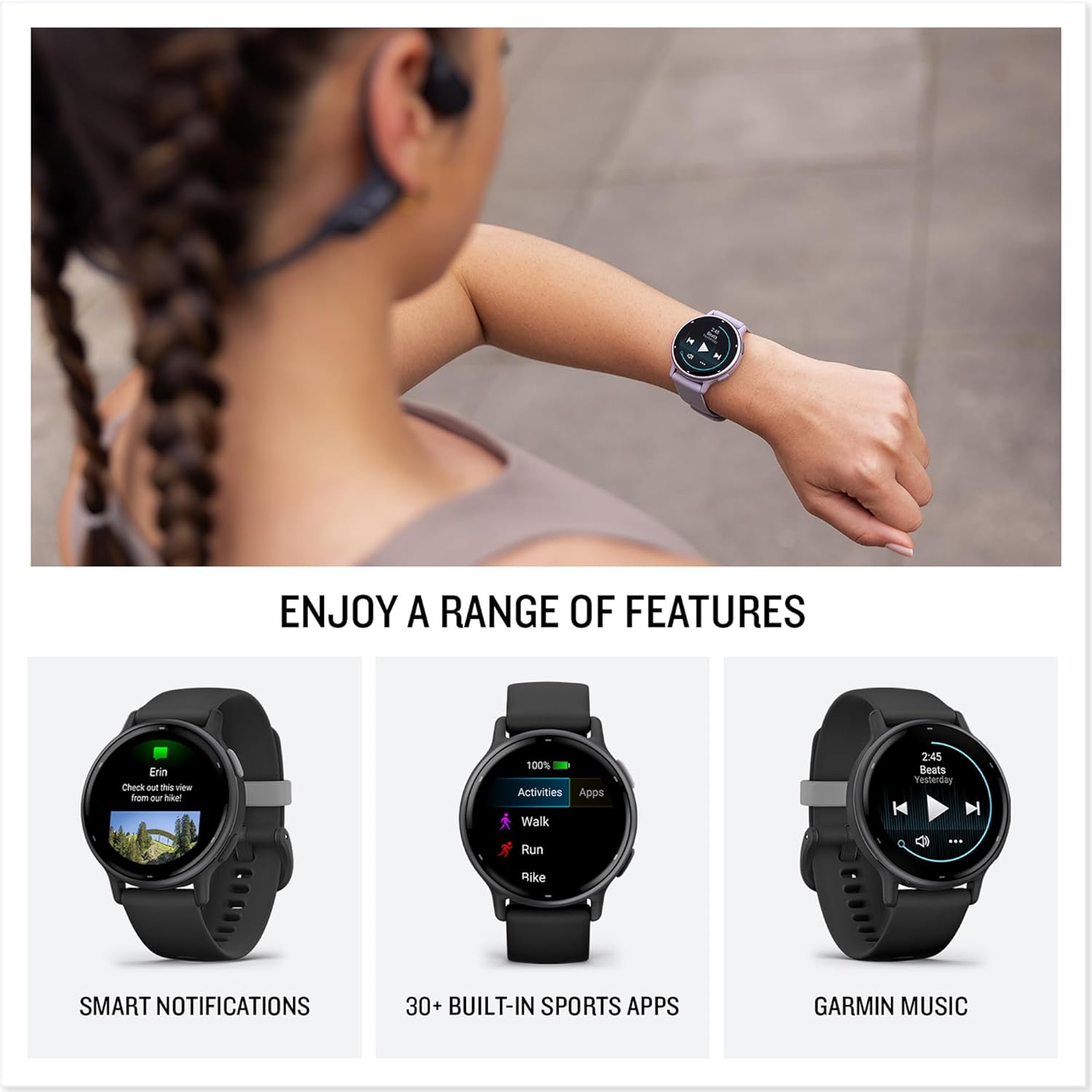 Đồng hồ thông minh Garmin Vivoactive 5 - Hàng chính hãng