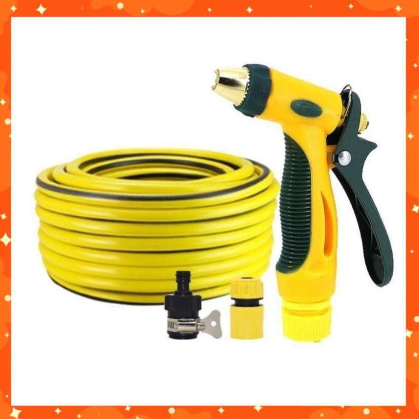 Bộ dây vòi xịt nước rửa xe,tưới cây tăng áp 3 lần 20m 206317