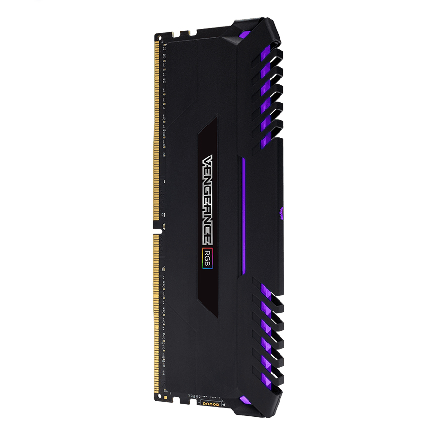 Bộ 4 Thanh RAM PC Corsair Vengeance RGB 8GB DDR4 3000MHz LED RGB - Hàng Chính Hãng