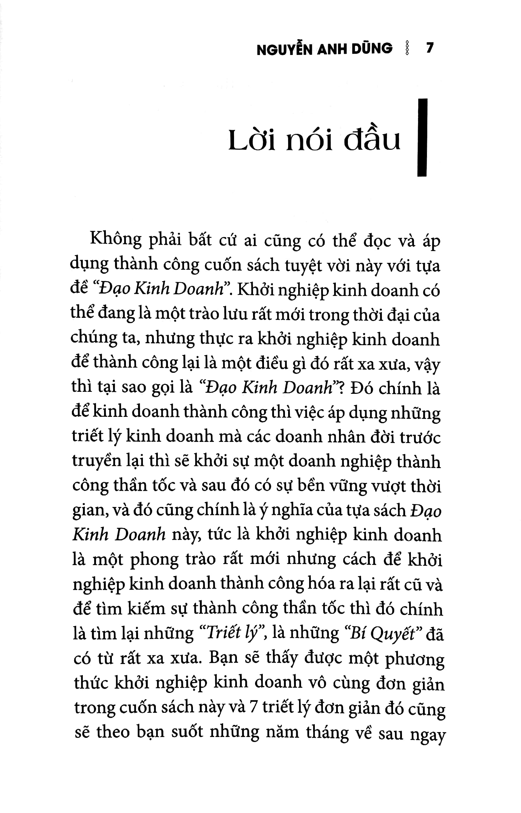 ĐẠO KINH DOANH