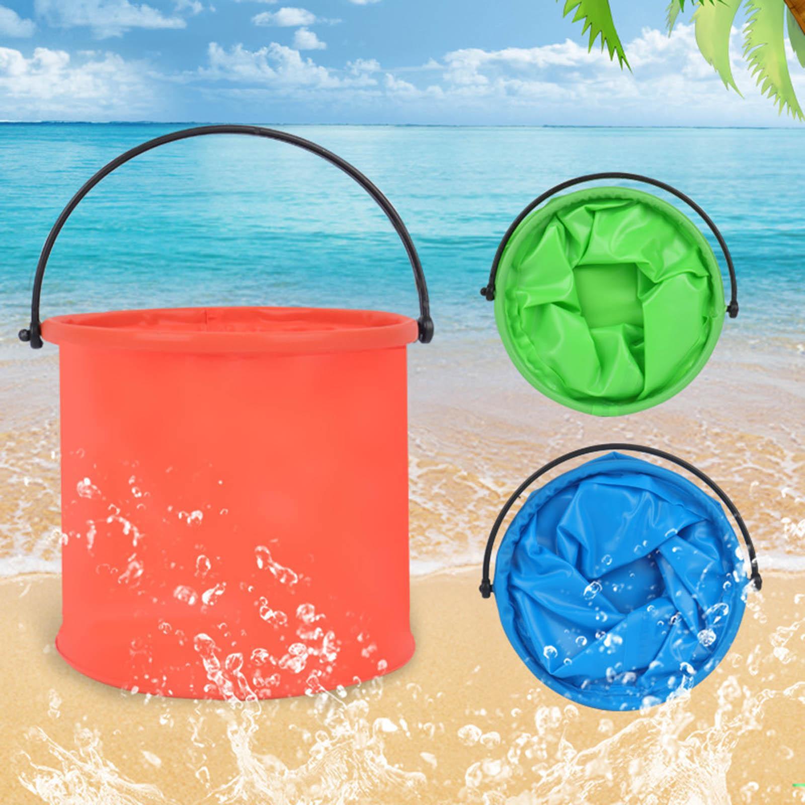 Multifunctional Collapsible Bucket Wash Basin for Backpacking Camping Hiking