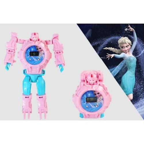 Đồng hồ robot biến hình-Đồng hồ siêu nhân dành cho Bé Trai/ Bé Gái - Elsa