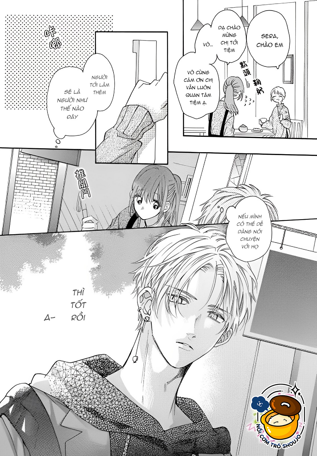 đàn anh azusa và bé táo chapter 3 11