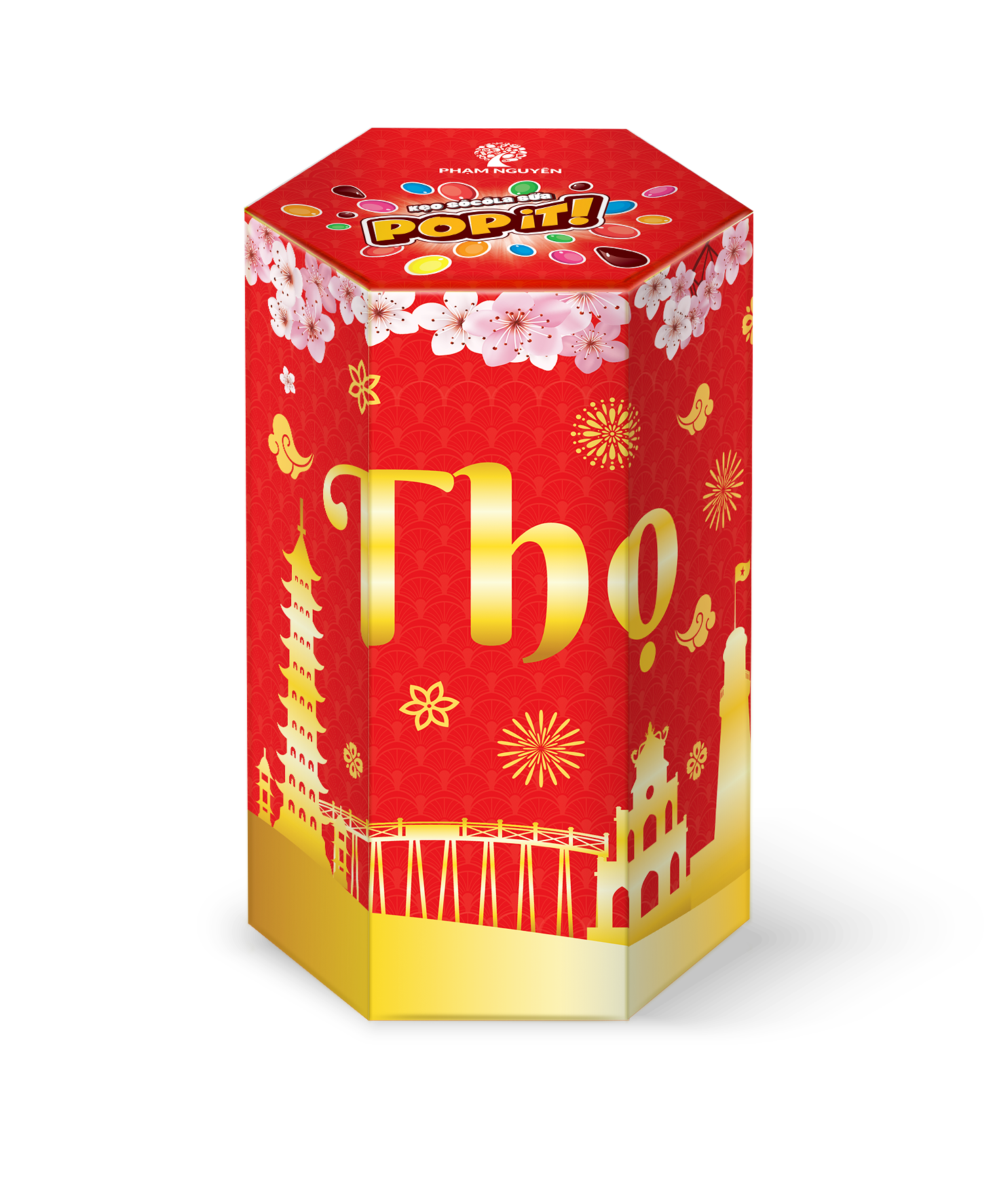 Kẹo Socola Sữa Popit Tết 102g