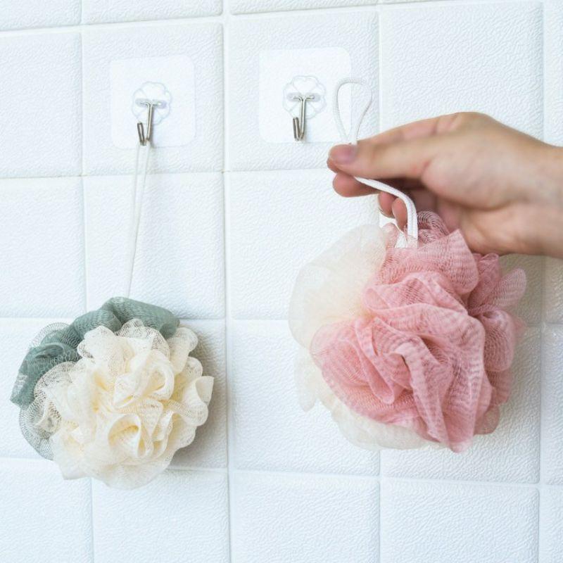 Bông Tắm Tạo Bọt Mềm Mịn 2 Màu Cao Cấp