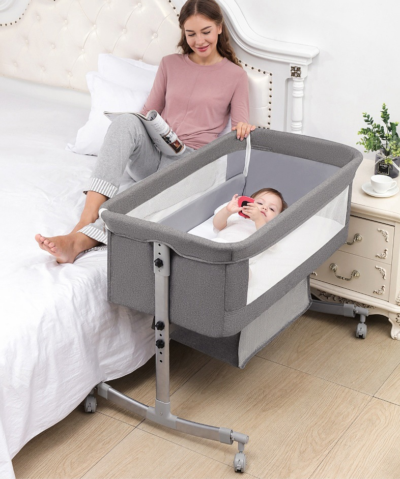 Nôi đu đưa cho bé chống muỗi BabyBacky Foldable Child's Cradle Bed