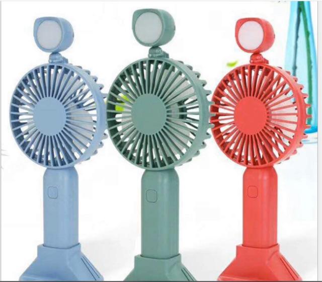 Quạt tích điện cầm tay mini quạt sạc điện cầm tay kèm đèn Lamplight Fan siêu mát siêu đẹp