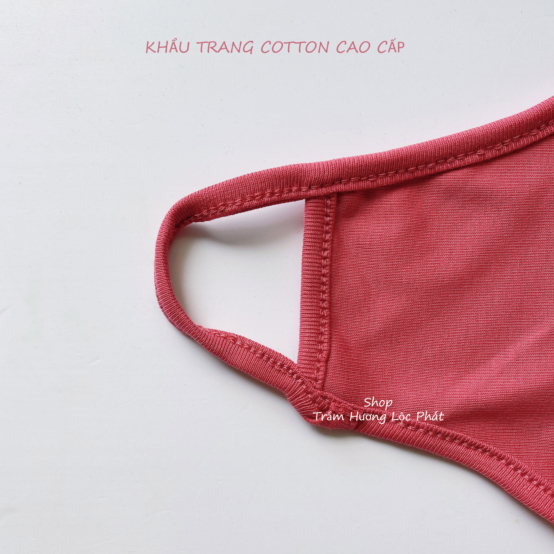 Khẩu Trang Vải Nam Nữ Khẩu Trang Màu Cotton Nhật Cao Cấp Chống Nắng 1 Cái