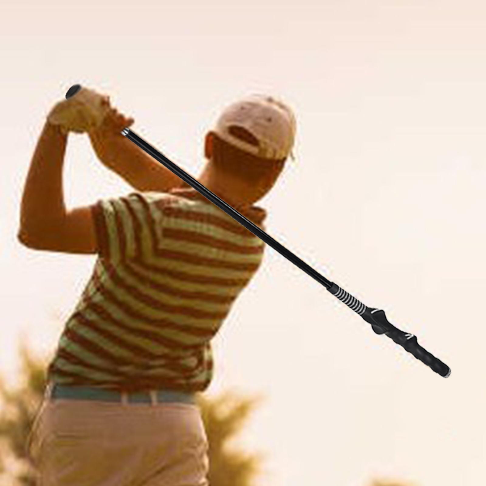 Golf Swing Trainer Golf Swing Training Aid Golf Warm up Rod for Golf Course