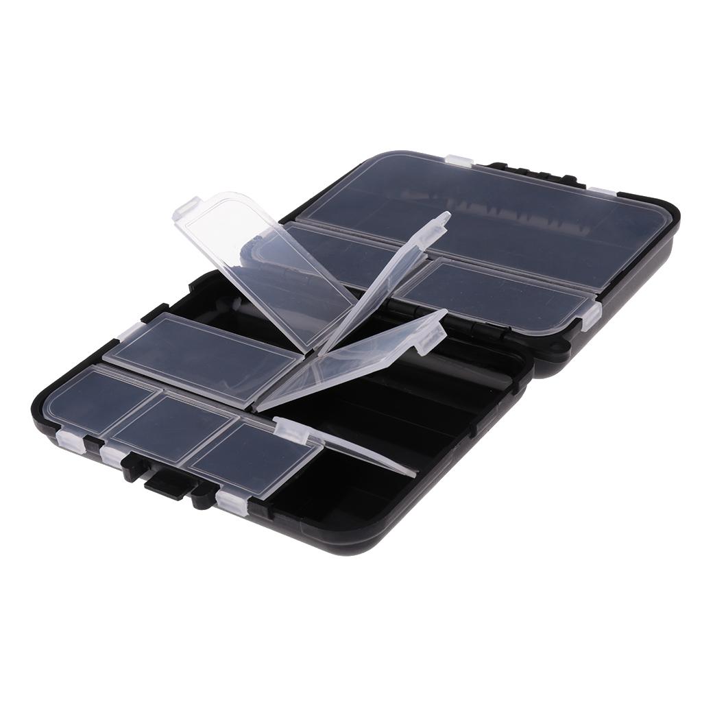 Fishing Storage Box Fishing Lure Box Bait Container Worm Case Tackle Tool