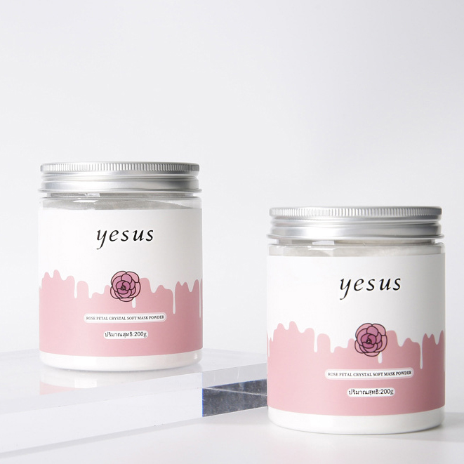 Bột mặt nạ hoa hồng trắng da giảm nám Yesus Rose Mask Powder Thái Lan 200g