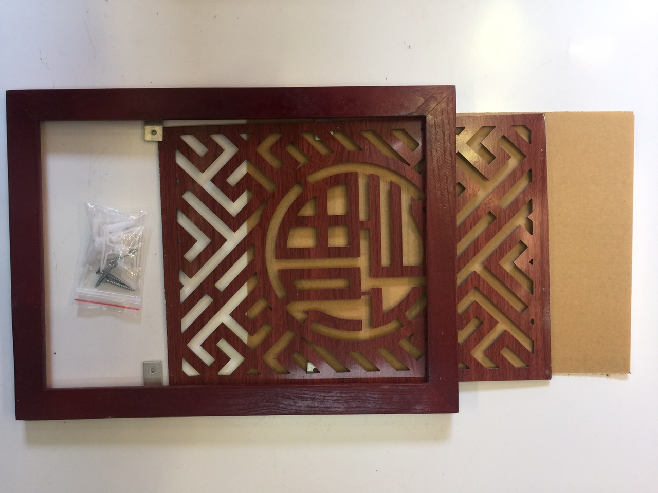 Tấm chống ám khói màu nâu