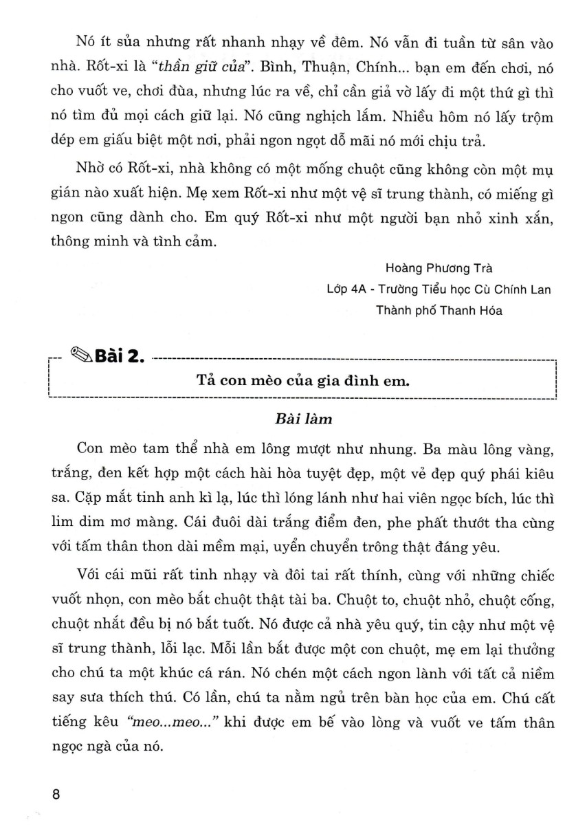 Những Bài Văn Miêu Tả Lớp 4 (Dùng Chung Cho Các Bộ SGK Hiện Hành) _HA