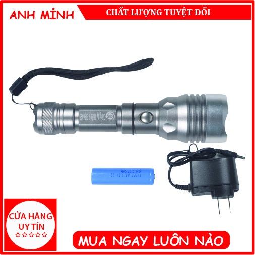 Đèn pin cầm tay G8-569 hợp kim nhôm siêu sáng, siêu bền