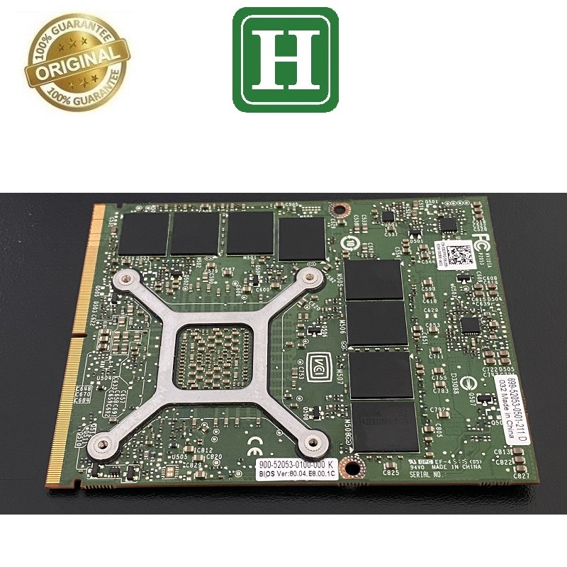 Card màn hình Laptop nVIDIA QUADRO K3100m 4GB GDDR5 256bits