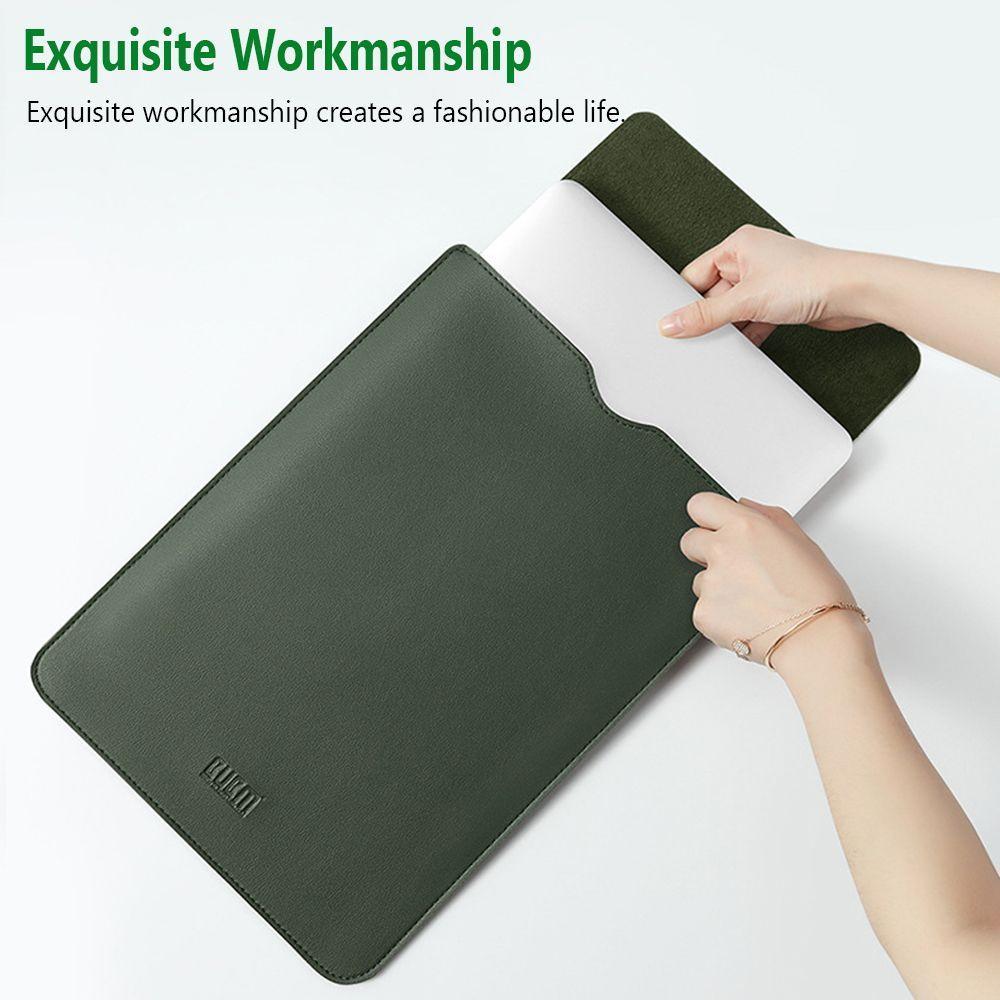 Túi Đựng Laptop Mayshow Bằng Da PU Siêu Mỏng Chống Sốc Thời Trang Cho Notebook / Ipad