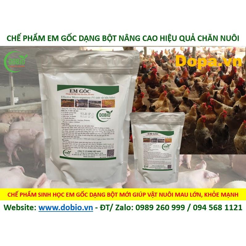 CHẾ PHẨM SINH HỌC MEN VI SINH EM GỐC DẠNG BỘT MỚI ĐẬM ĐẶC TÚI 500G TIỆN TỐT HƠN
