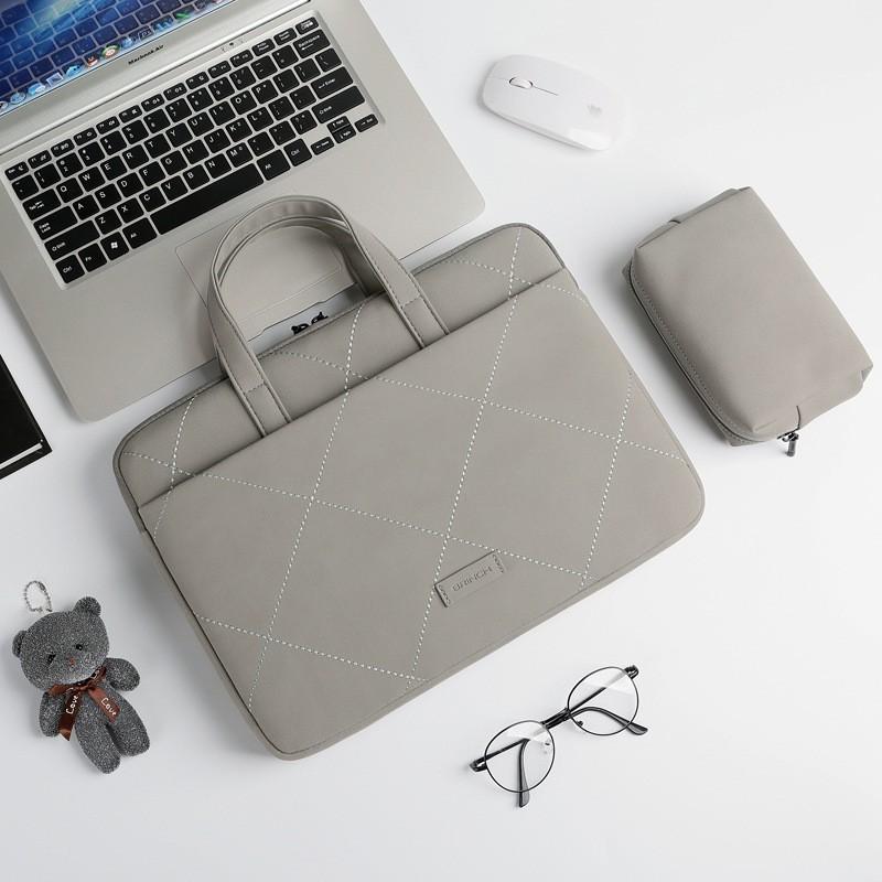Combo Túi xách + túi đựng sạc Macbook Laptop 13.3inch- 15inch (nhiều Màu
