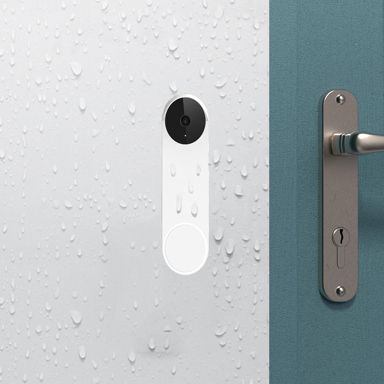 2Pcs Silicone Case Snugly Easy to Install for Google Nest Doorbell