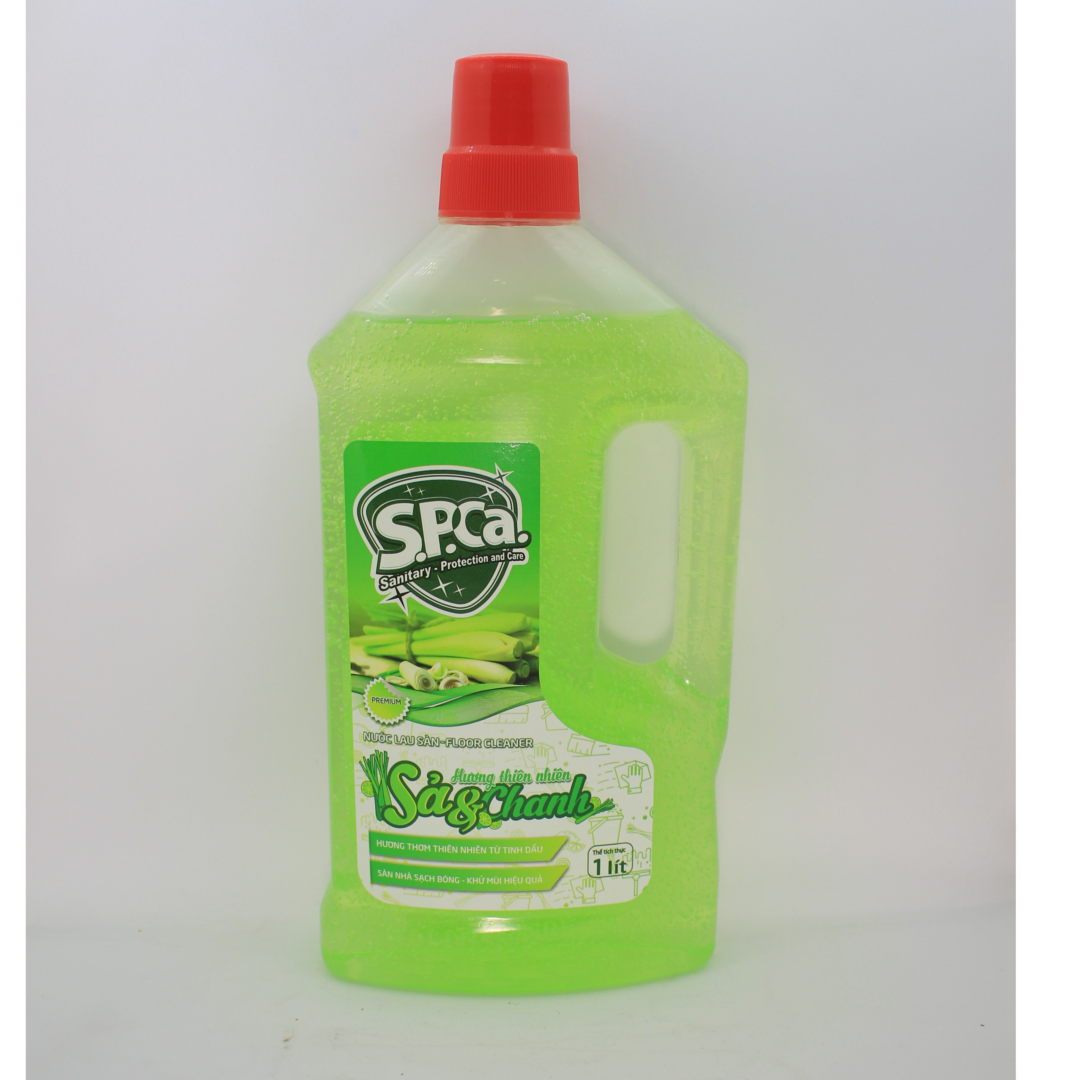 Nước lau sàn S.P.Ca. - Premium Sả & Chanh 1 lít