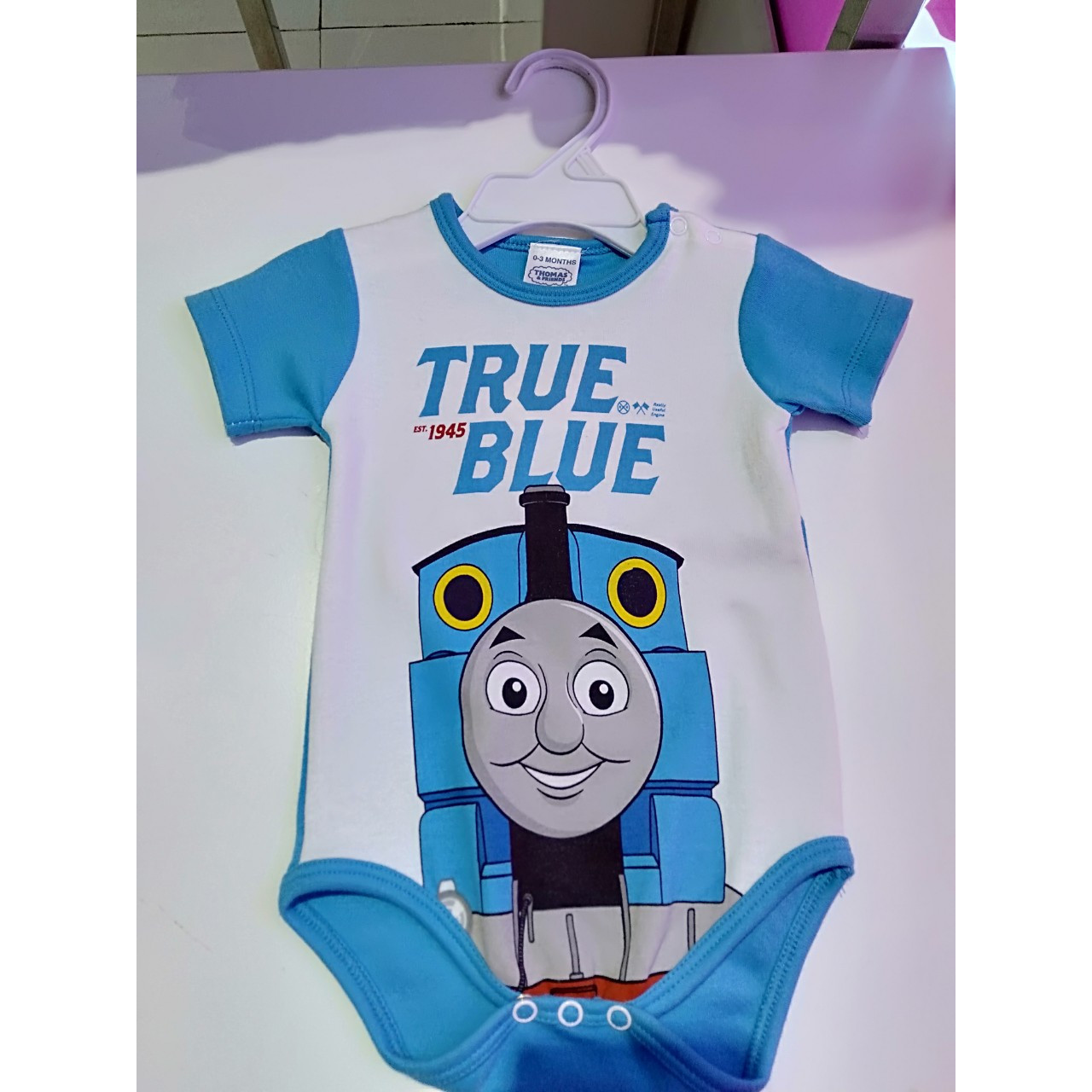 Bodysuit bé trai Thomas TBS-S0007