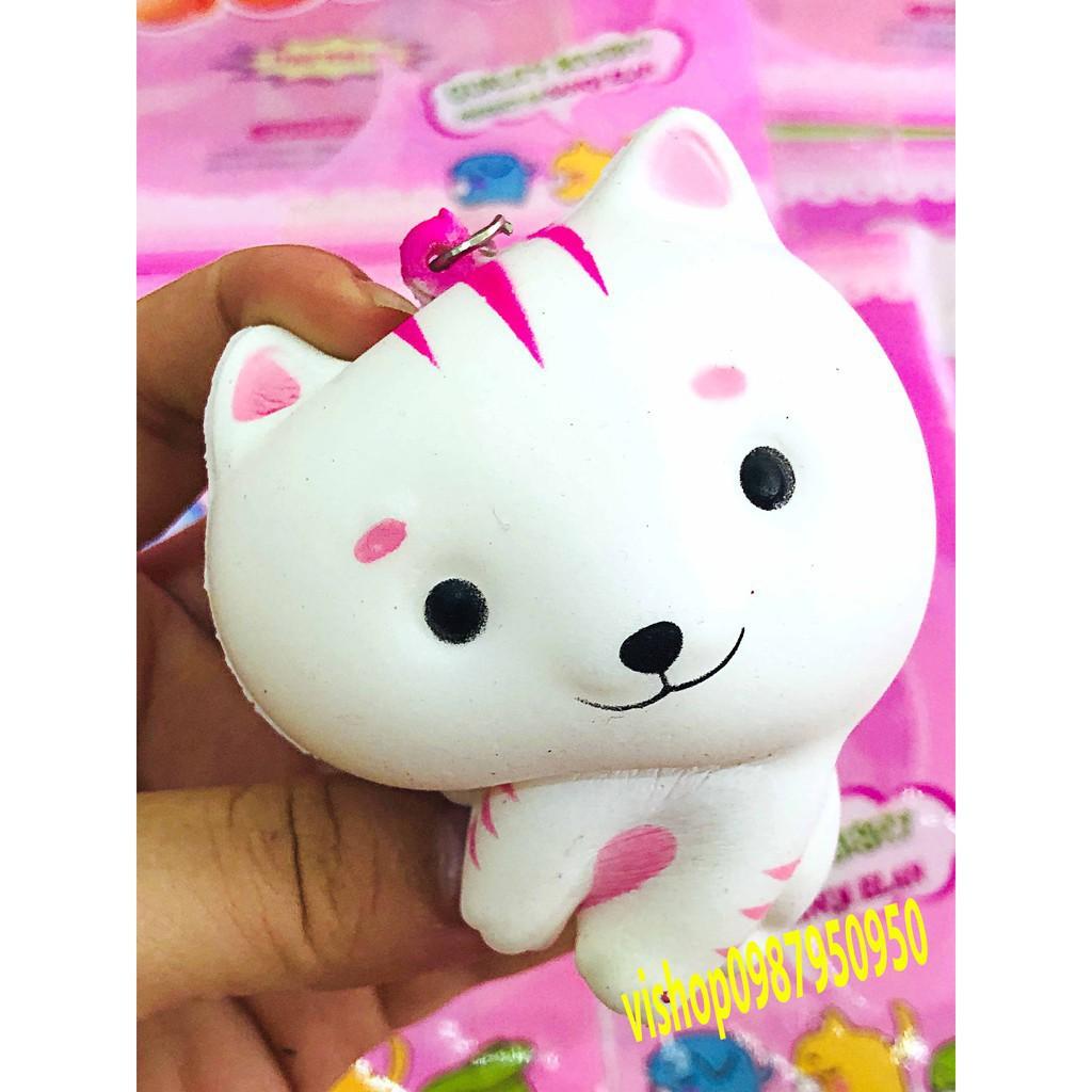 SQUISHY MÈO CON NGỒI NGOAN