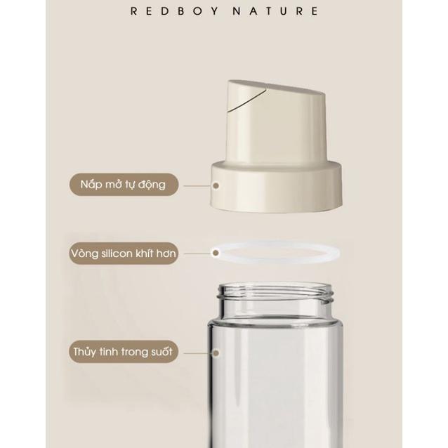 Bình 500ml nắp mở tự động