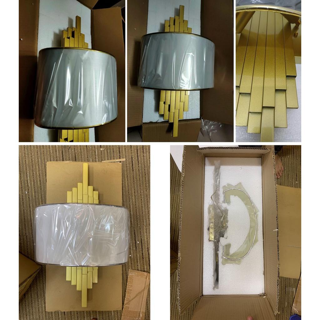 Đèn tường PACSO kiểu dáng độc đáo trang trí nhà cửa cao cấp, hiện đại - kèm bóng LED chuyên dụng