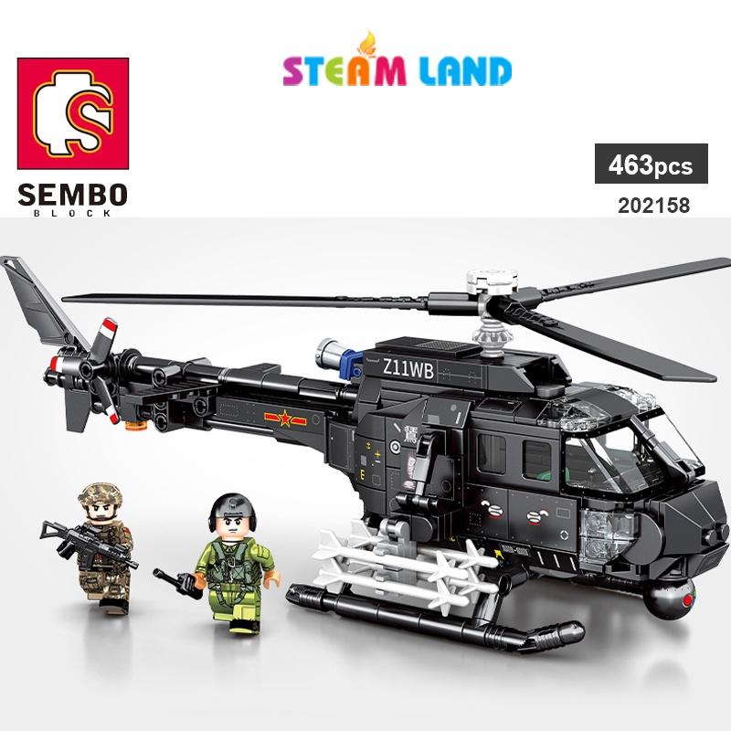 Đồ Chơi Lắp Ráp Trực Thăng Tấn Công Z-11B-SEMBO 202158