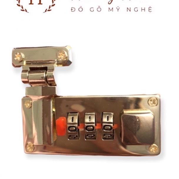 Bộ khóa mã số hộp tiết kiệm kèm ốc vít tự thay tại nhà