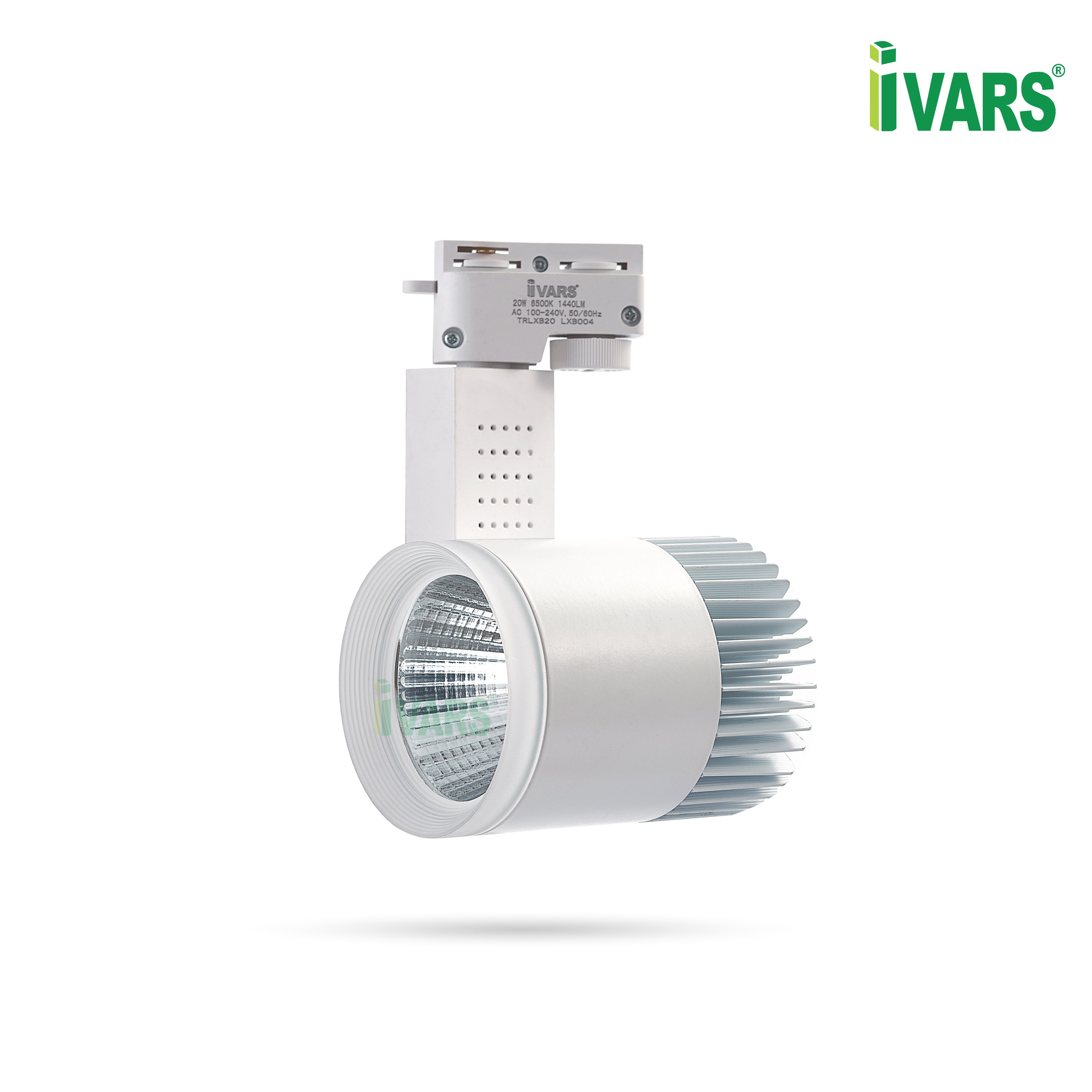 Đèn LED COB rọi chiếu điểm IVARS - công suất 20W - Thân Trắng (New model)