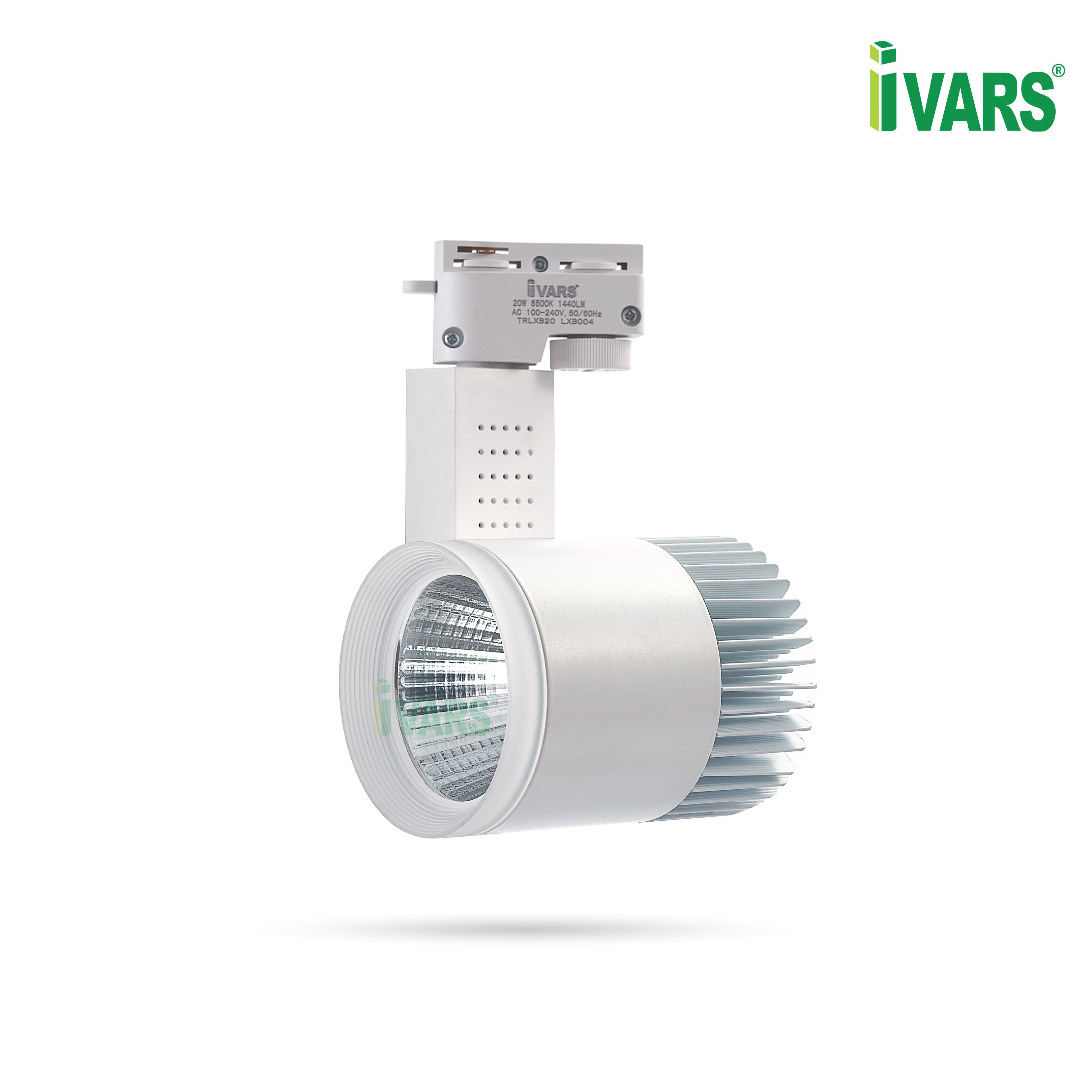 Đèn LED COB rọi chiếu điểm IVARS - công suất 20W - Thân Trắng