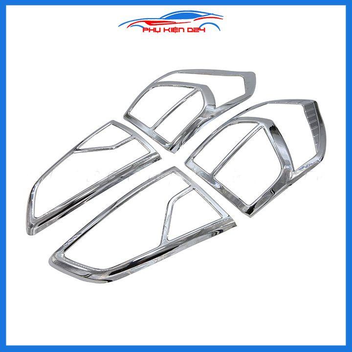Ốp viền đèn pha hậu mạ crom Ecosport 2013-2014-2015-2016-2017, 2018-2019-2020 chống trầy trang trí bảo vệ xe