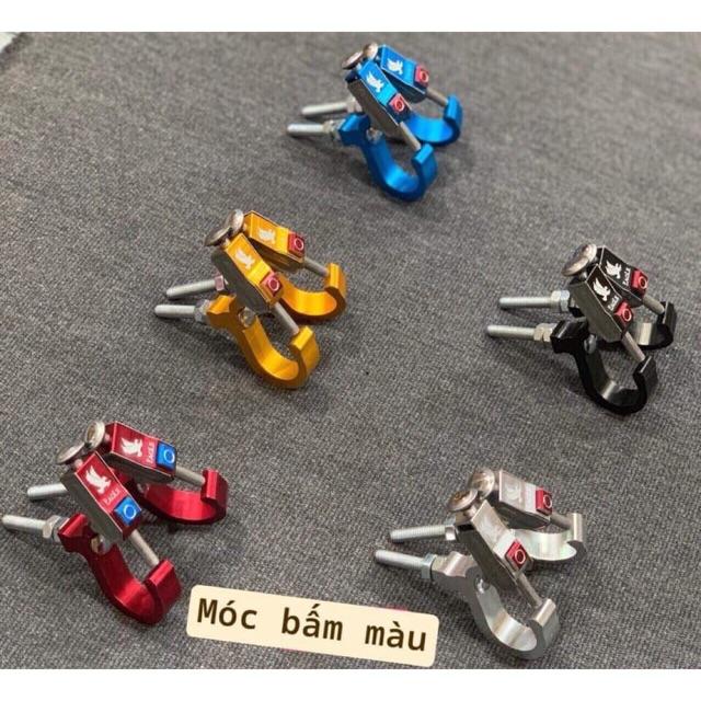 Đôi móc treo màu dành cho xe máy