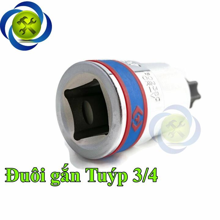 Đầu tuýp sao T80 3/4 Kingtony 602380 dài 80mm trắng đen