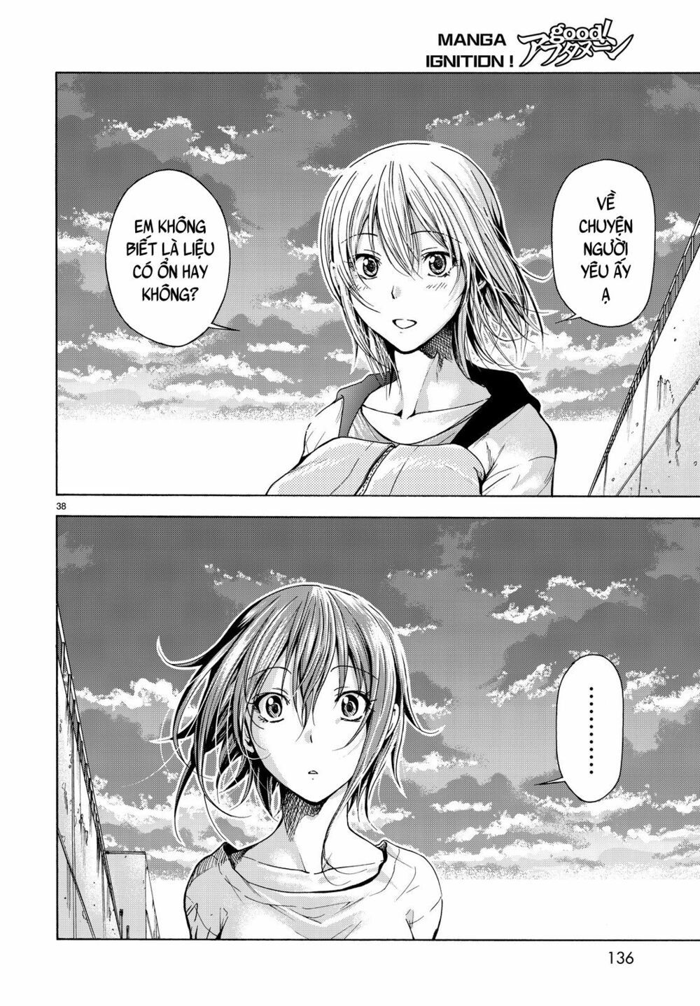 cô gái thích lặn - grand blue chapter 35 38