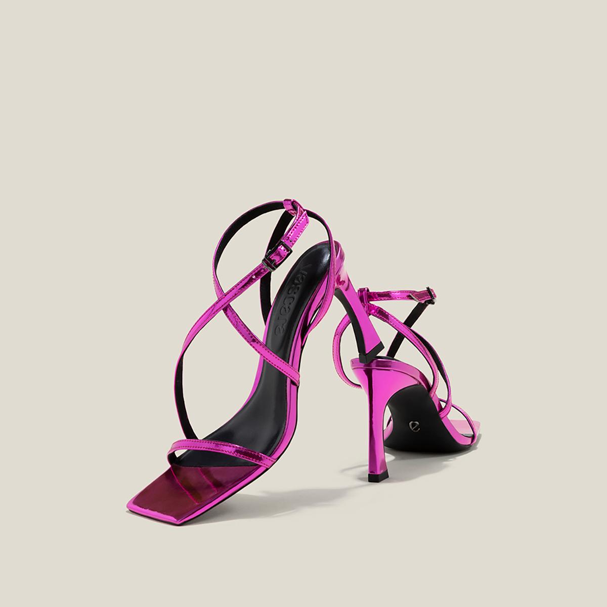 Vascara Giày Sandal Metallic Quai Mảnh - SDN 0762