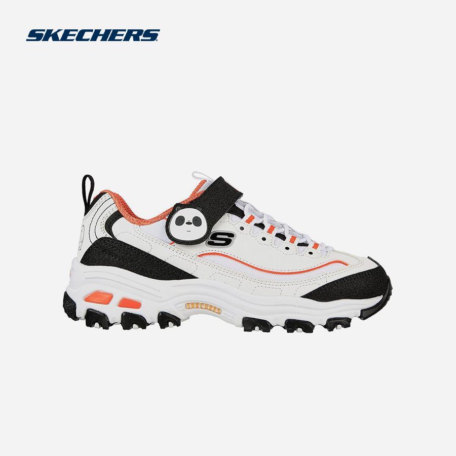 Giày sneaker bé gái Skechers D'Lites - 317007L-BKW