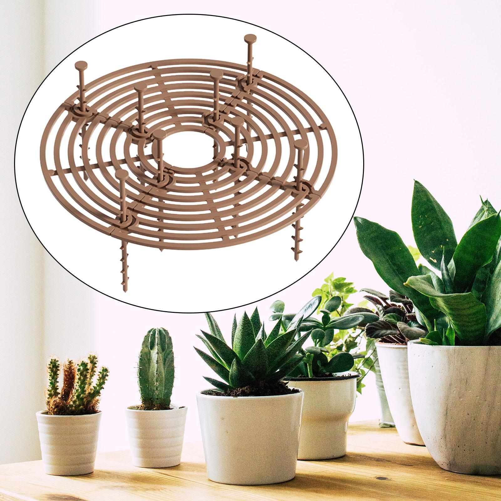 Plant Pot Grid Soil Protector Covers Gardening Outdoor Cuttable Flower Cover