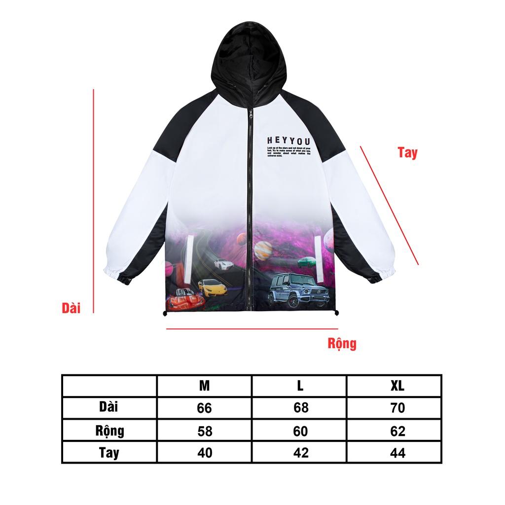 Áo khoác HEYYOU GALAXY RACING TOUR JACKET