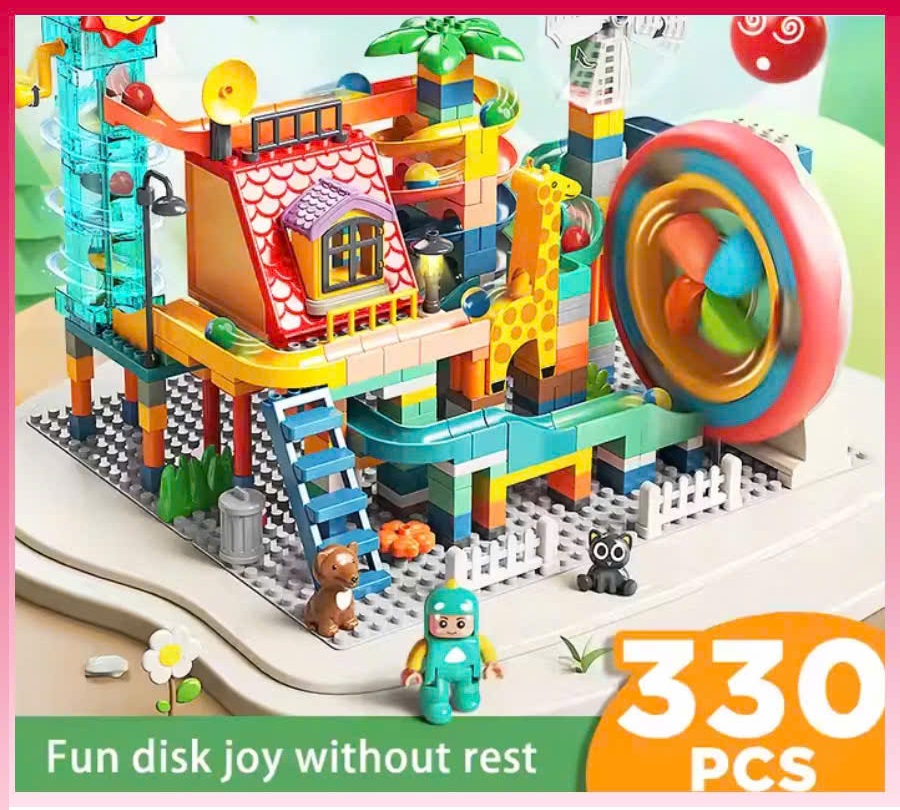 FEELO - 1619 - Lắp Ráp Ngôi nhà rừng trượt vui nhộn (330 Chi Tiết)
